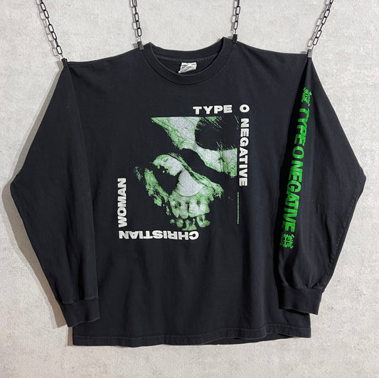 Type O Negative Christian Woman (misprint) Long Sleeve 1994 [boxy L]