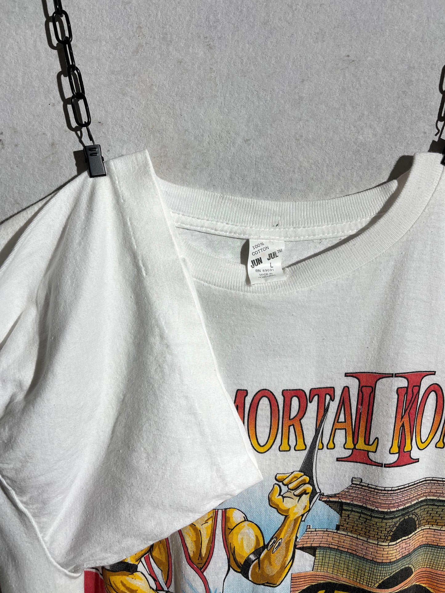 Mortal Kombat 2 Baraka Vintage Bootleg 1994 [XL]