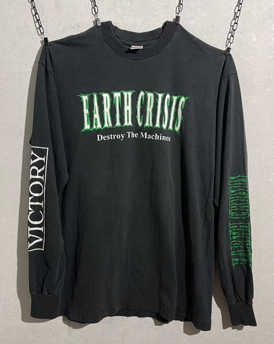 Earth Crisis Destroy the Machines Long Sleeve 1995 [XL]
